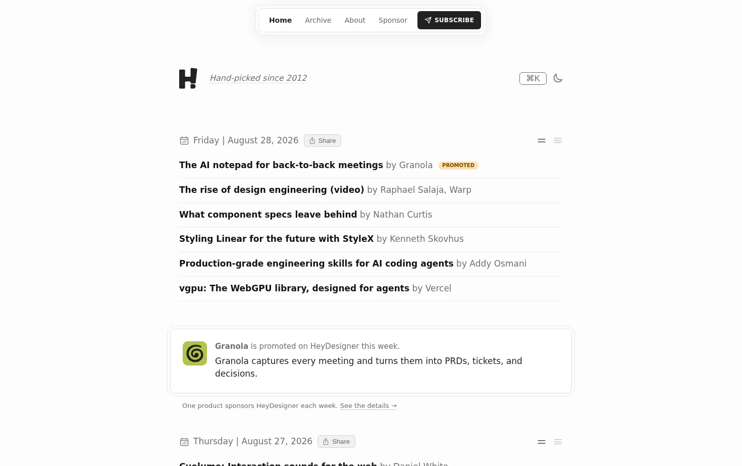 HeyDesigner 页面快照